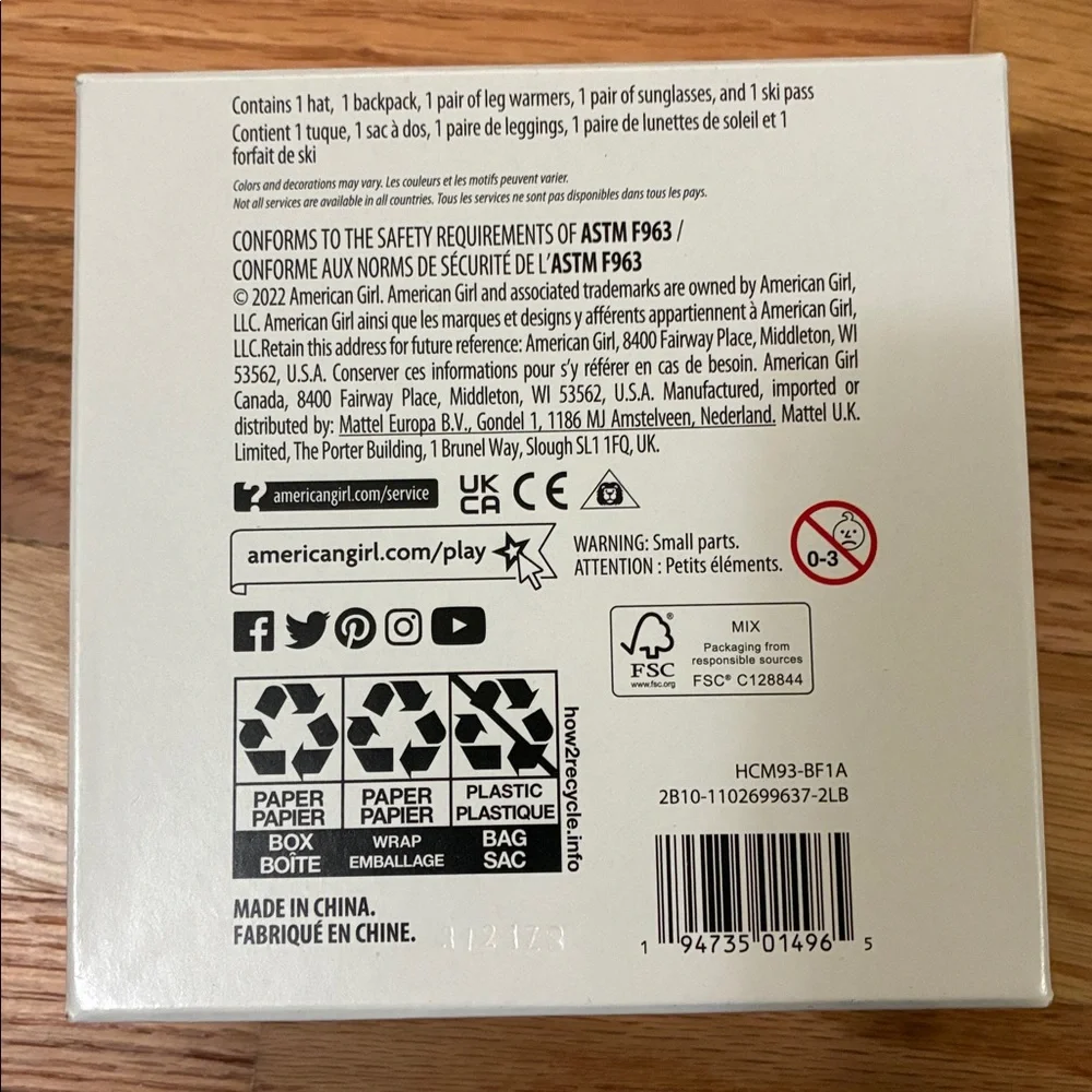 American Girl Corinne’s Accessories - Picture 2 of 3